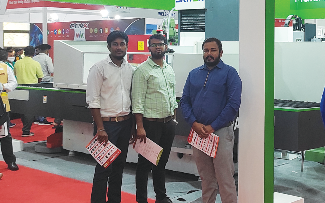 Team HUT designs the best stall at INTEC 2022