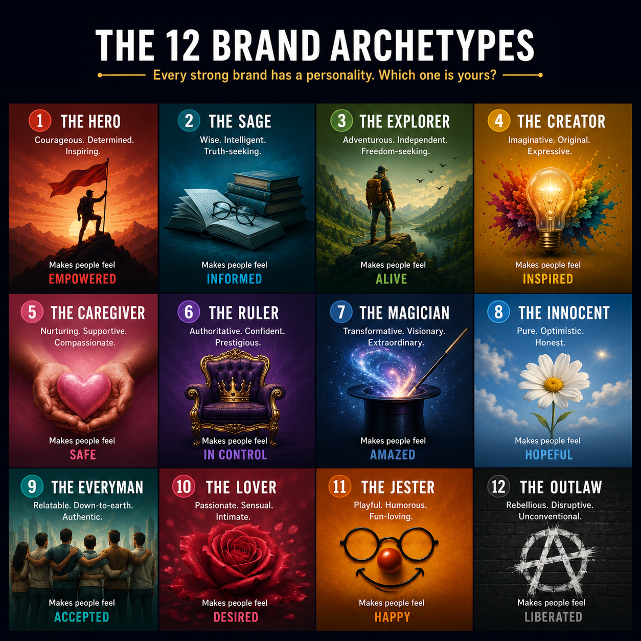 How to Use Brand Archetypes to Shape Positioning